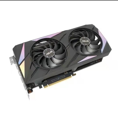 JUEGO de la fan RTX3060 O12G del doble de las tarjetas gráficas 192bit de 12GB ASUS
