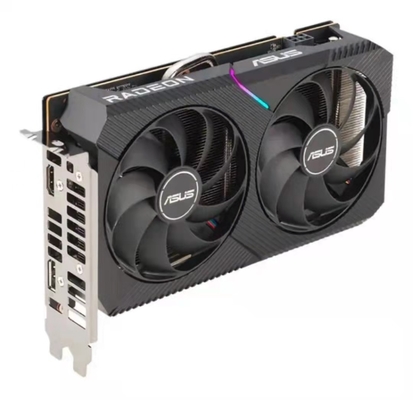 Fan DUAL AMD RADEON RX 6500 XT del doble de 4GB RX6500XT O4G 64bit