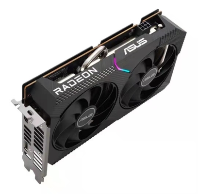 Fan DUAL AMD RADEON RX 6500 XT del doble de 4GB RX6500XT O4G 64bit
