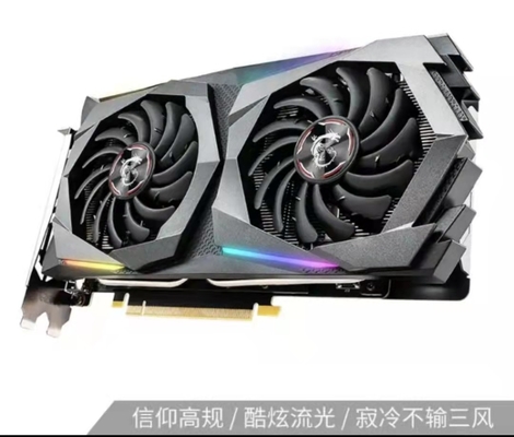Juego estupendo X 6GB 192bit de MSI Geforce Gtx 1660 dobles de la fan
