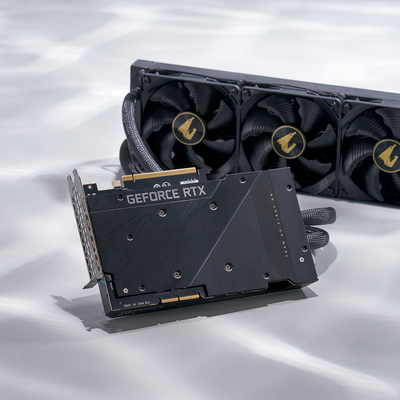 Ti 24gb de GDDR6X Nvidia Geforce Rtx 3090 gigabyte 3090 Waterforce de 1935 megaciclos 1008 GB/S