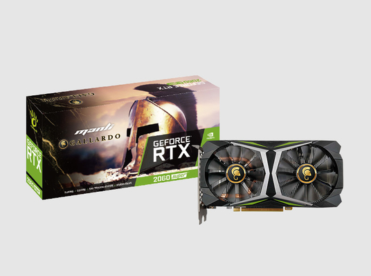 tarjetas gráficas 2060 de la explotación minera de 1470/1695MHz MANLI GeForce RTX M2435 N537
