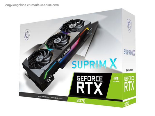 Geforce mordido 256 Rtx 3070 3080 8GB blancos Gddr6 Pcie 4,0 V2 HDMI 2,1
