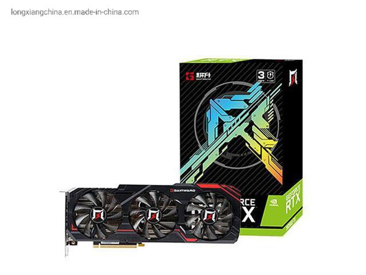 Juego Ftw3 ultra 10gb del disipador de calor DDR3 Evga Geforce Rtx 3080 de la fan Gddr6x